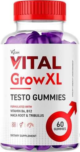 النمو الحيوي XL Gummies ، النمو الحيوي XL Testo Gummies الحد الأقصى قوة فيتامين صيغة المتقدمة فيتامين ، Growxl Vitale Vitalgrowxl Me Gomitas Premium Premium Vitalgrow ملحق (60 Gummies) in Kuwait