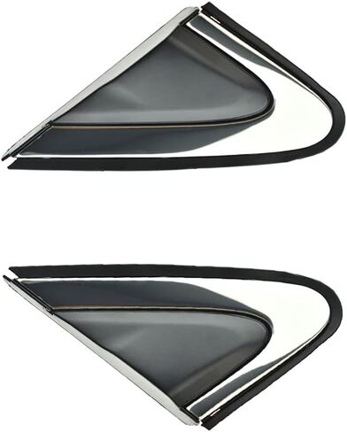 Door Mirror Side Corner Triangle Fender Trim Set Pair Door Mirror Side Corner Triangle Trim Compatible with Honda Crv 2012-2014, Right Side in Saudi Arabia