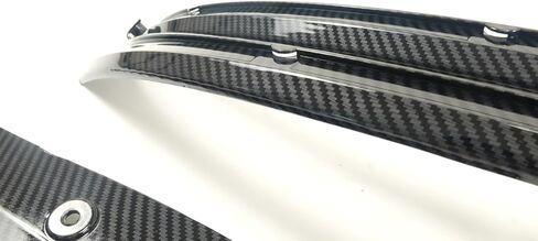متوافق مع شيفروليه Corvette C7 2014-2019 Stingray العجلة الخلفية تقليم تقاطعات Fender Fender Plane (أسود غير لامع ، مناسب لنماذج Stingray) in Kuwait