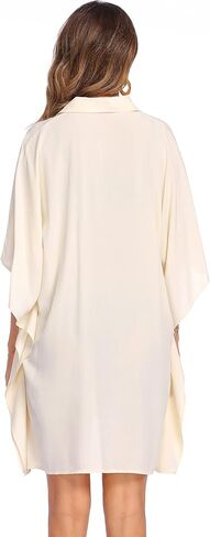 Ekouaer Beach Shirt Coverups for Women Button Down Bathing Suit Coverups for Swimwear in Saudi Arabia