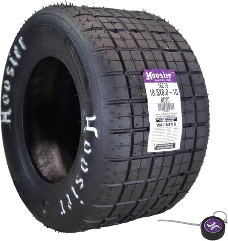 Hoosier Flat Track & TT (الكأس السياحية) لسباق ATV Tyre & Off-Road مع Hoosier Keychain (18.0x10.0-10 CB RD30 2 Pack) in Kuwait