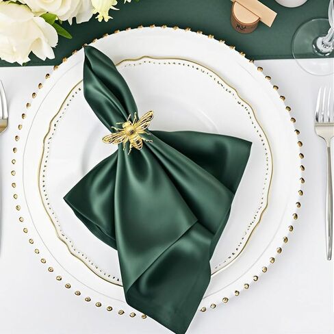 Pearl Napkin Rings Set of 12, Silver Serviette Buckle Holder for Easter,Christmas,Thanksgiving,Wedding Banquet Serviette Buckle Decor Favor in Saudi Arabia