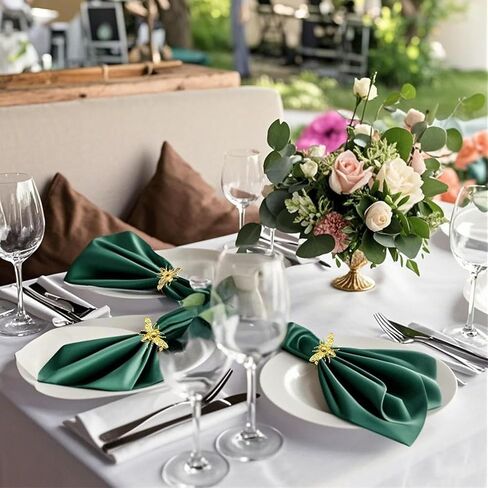 Pearl Napkin Rings Set of 12, Silver Serviette Buckle Holder for Easter,Christmas,Thanksgiving,Wedding Banquet Serviette Buckle Decor Favor in Saudi Arabia