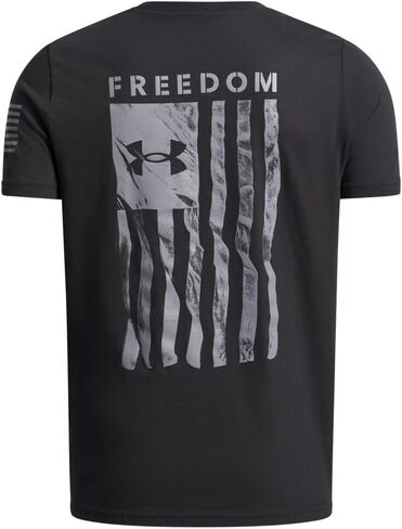 Under Armor Boys 'Freedom Flate Flage Shirt shirt tirt in Saudi Arabia