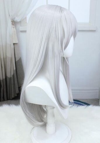 DAZCOS Women JJK Cosplay Wig Anime Costume Accessories (Silver White) in Saudi Arabia