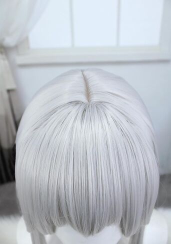 DAZCOS Women JJK Cosplay Wig Anime Costume Accessories (Silver White) in Saudi Arabia