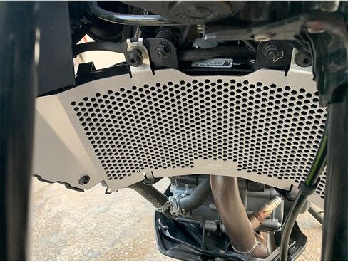 Motorcycle Radiator Guard Radiator Grille Protector Cover Compatible with 390 ADV Adventure 2020 2021 (Color : Silver, Size : A) in Saudi Arabia