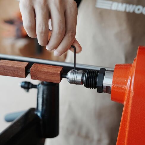 Pen Mandrel with 1"X8TPI Thread Adaptor for Woodlathe Woodturning Pen Make. in Saudi Arabia