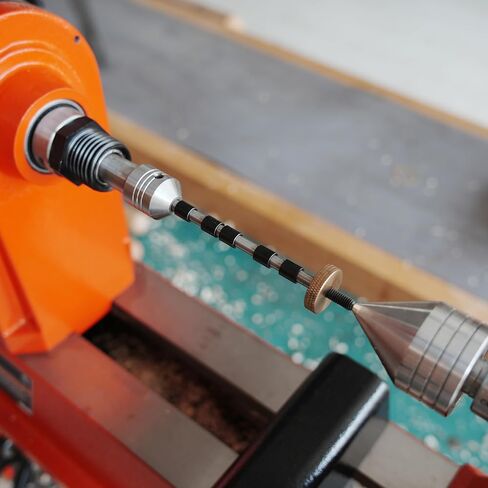 Pen Mandrel with 1"X8TPI Thread Adaptor for Woodlathe Woodturning Pen Make. in Saudi Arabia