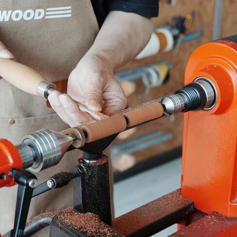 Pen Mandrel with 1"X8TPI Thread Adaptor for Woodlathe Woodturning Pen Make. in Saudi Arabia