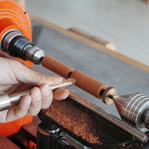 Pen Mandrel with 1"X8TPI Thread Adaptor for Woodlathe Woodturning Pen Make. in Saudi Arabia