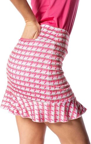 Golftini طباعة السحب على الكشكش Skort 17.5 " in Kuwait