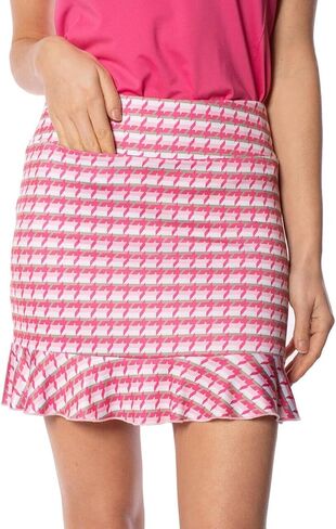 Golftini طباعة السحب على الكشكش Skort 17.5 " in Kuwait