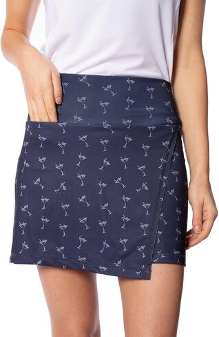 Golftini غير متماثل السحب على skort in Kuwait