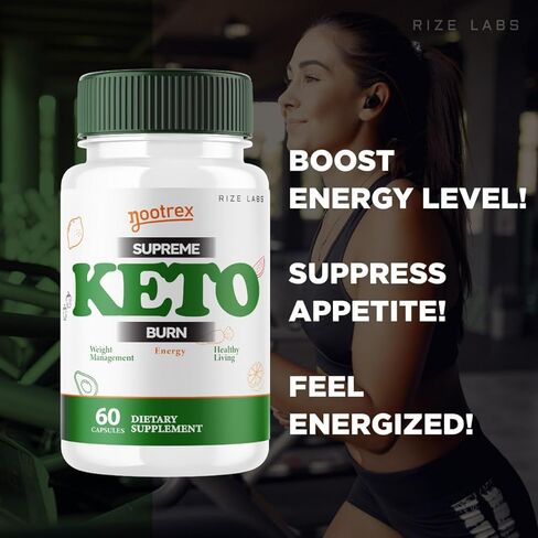 Nootrex Supreme Keto Burn Capsules ، مكمل Nootrex لفقدان الوزن المتقدم ، أقصى صيغة القوة لتحقيق أهداف لك أسرع وأسهل ، مراجعات NOO TREX (120 كبسولة) (حزمة 2) 2) in Kuwait