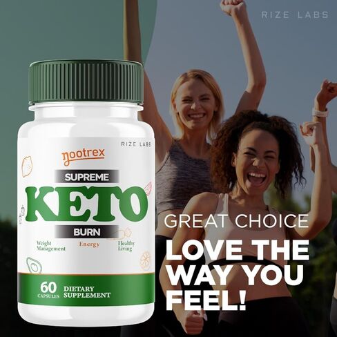 Nootrex Supreme Keto Burn Capsules ، مكمل Nootrex لفقدان الوزن المتقدم ، أقصى صيغة القوة لتحقيق أهداف لك أسرع وأسهل ، مراجعات NOO TREX (120 كبسولة) (حزمة 2) 2) in Kuwait