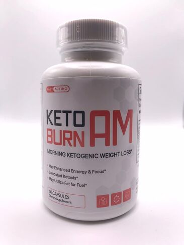 (Pack of 3) Keto Burn AM Morning Ketogenic Weight Management, Keto Burn Pills for Men and Women, 180 Capsules, 3 Months Supply in Saudi Arabia