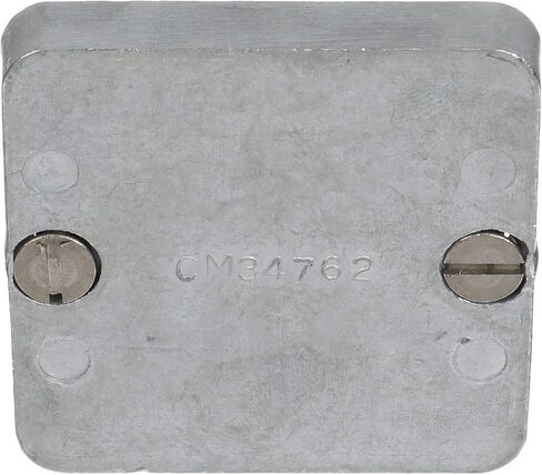 Quicksilver 34762A1 Zinc Anode Plate for MerCruiser TR and TRS Drives, 2.5" x 2.5" in Saudi Arabia