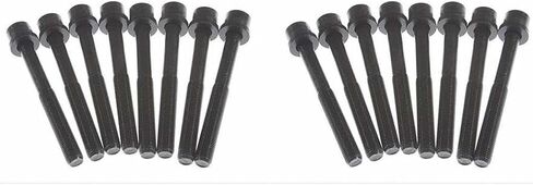 مجموعة الترباس أسطوانة المحرك مجموعة 2PC استبدال 4501060 ، 90466480 متوافق مع SAAB 9-5 1999-2003 متوافق مع SAAB 9000 1995-1997 متوافق مع Saturn L300 2001-2005 in Saudi Arabia