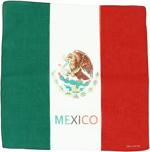 Motique Accessories Large Cotton Bandanas - Guatemala Flag Guatemalan Bandanna in Saudi Arabia