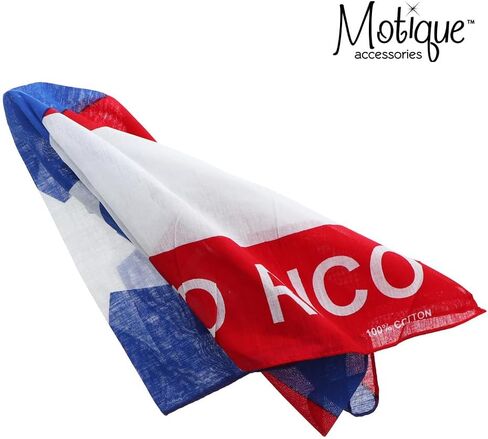 Motique Accessories Large Cotton Bandanas - Guatemala Flag Guatemalan Bandanna in Saudi Arabia