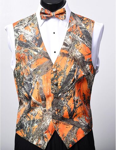 Vest For Men Camo Vest For Wedding Grooms Men's Hunting Sleeveless Camouflage Vest in Saudi Arabia