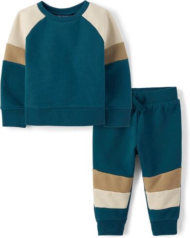 The Children's Place baby-boys And Toddler Sweatshirt and Sweatpant 2 Piece Outfit in Saudi Arabia