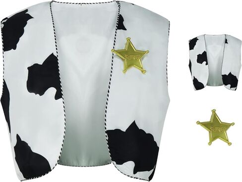 PAINEOMN Woody Shirt for Men Woody Vest Cowboys Halloween Cosplay Costume Adult Long Sleeves Plaid Button Down Shirt in Kuwait