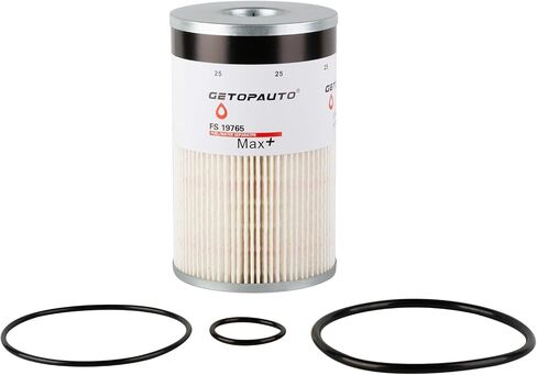 FS19765 Fuel Filter Water Separator Fit for Cummins ISX Replaces P550851 PF7930 WF10005 21737499 85120233 FS19763 PF7928 P550849 L9765 L9763FXL 33763 FS19764 FS19766 PF9814(set of 24) in Saudi Arabia
