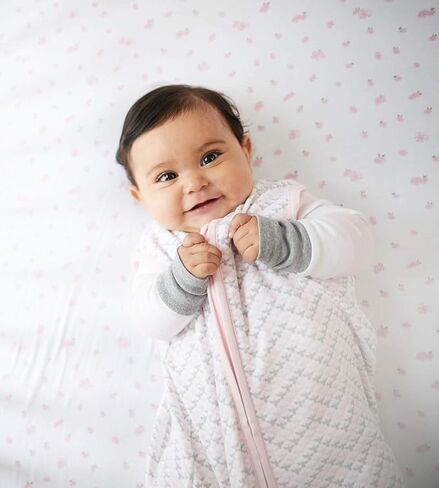 Burt's Bees Baby Accessories Bundle, Pink and White Organic Cotton Baby Bibs Set, Lap Shoulder Style Drool Cloths Pack of 4, Size 8 x 7.5 Inches + Burp Cloths Pack of 5, Size 17 x 11.75 Inches in Saudi Arabia