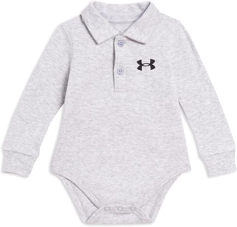 Under Armour UA LS POLO BODYSUIT, Red - Long Sleeve, 9-12 Months in Saudi Arabia