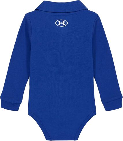 Under Armour UA LS POLO BODYSUIT, Red - Long Sleeve, 9-12 Months in Saudi Arabia