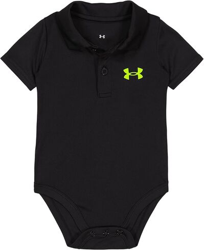Under Armour UA LS POLO BODYSUIT, Red - Long Sleeve, 9-12 Months in Saudi Arabia