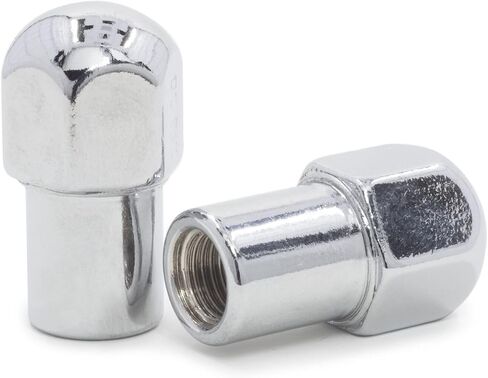 20 Lug Nuts 7 chrome Dome Top .75 Shank Center Washers لـ Chevy لـ Camaro 67-81 لـ Chevelle 66-73 لـ Chevy II 62-68 لـ El Camino 59-60 64-81 لـ Malibu 64-67 73-81 لـ Nova 69-79 in Saudi Arabia