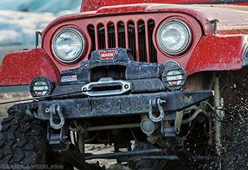 WARN 13910 Fixed Winch Mount Kit, Fits: Jeep CJ and Scrambler (1959-1986) in Saudi Arabia