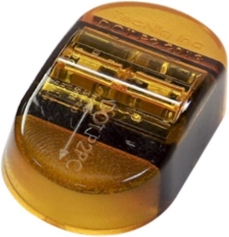 Tecniq OEM S14 Amber PCP2 Stud Mount Marker Light Amber Lens 6" Pigtail, S14-AAS0-1 in Saudi Arabia