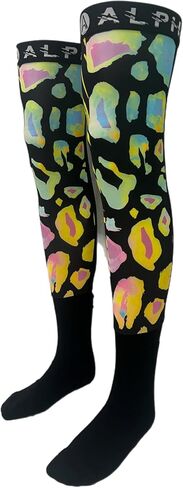 Alpha Thigh High Knee Brace Wild Thing MX Motocross Socks Adult Large in Saudi Arabia