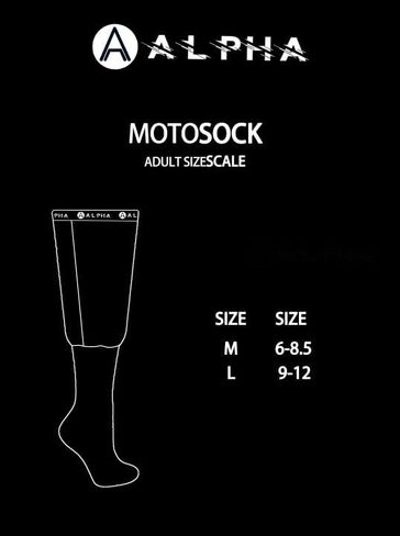 Alpha Thigh High Knee Brace Wild Thing MX Motocross Socks Adult Large in Saudi Arabia