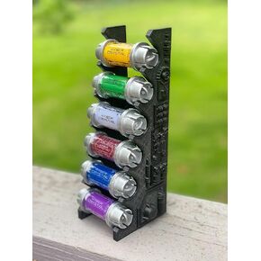 Kyber Crystal Holder Display Stand, Silver or Black 6 Slots (Silver) in Kuwait