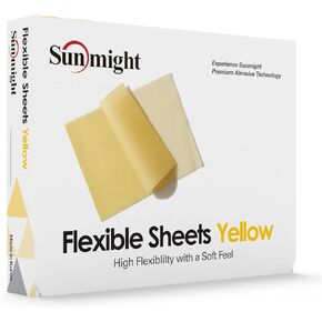 Sunmight Flexible Sheets 5-1/4" x 6-3/4" 1500G Grip Sheet, 60122, 25 Sheets in Kuwait