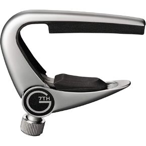 G7th Newport Partial #3 Capo - 3 String Pressure Touch Guitar Capo - فضي in Kuwait