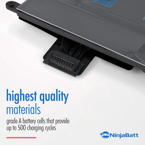 NinjaBatt A1713 A1708 Replacement Battery for MacBook Pro 13-inch A1708 (Late 2016,Mid 2017 Years) - [4781mAh/54.5Wh/11.4V ] in Kuwait