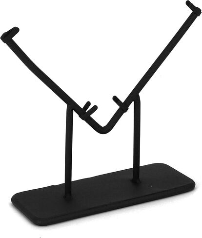 Milltown Merchants v -Stand Metal Display Stand - قاعدة فنية زجاجية تنصهر - حامل البلاط/حامل البلاط - حامل لوحة فنية مربعة (1 ، متوسطة V -Stand) in Kuwait