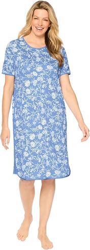 Only Necessities Plus Size Perfect Temperature Sleepshirt in Saudi Arabia