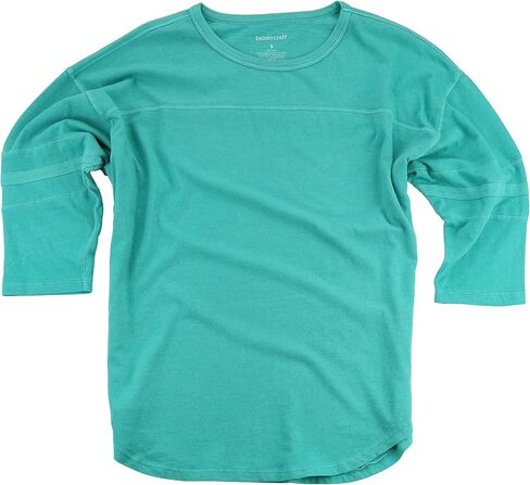 boxercraft Vintage Jersey Cotton Three Quarter Sleeve, Ladies Sizes in Saudi Arabia