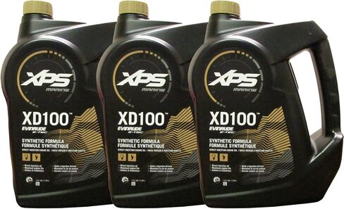 Johnson Evinrude/OMC XPS Marine XD100 Oil Gallon 3 Pack 779711, 0779711, 0764357 in Saudi Arabia