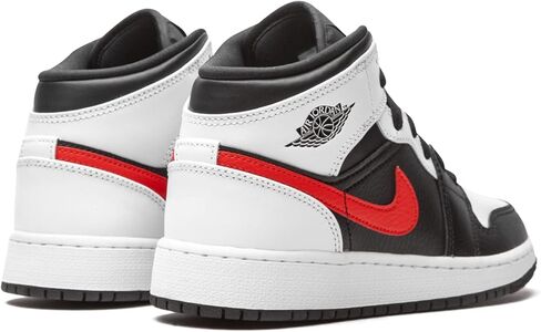 Jordan Boy's Air Jordan 1 Mid SE (Big Kid) Black/White/Infrared 23 5.5 Big Kid M in Kuwait