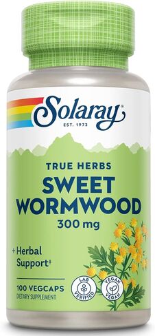 SOLARAY Sweet Wormwood Aerial, Veg Cap (Btl-Plastic) 300mg 100ct in Saudi Arabia