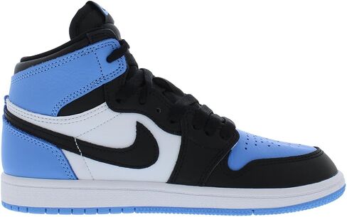 حذاء Jordan Boy's Air Jordan 1 Mid SE (للأطفال الكبار) أسود/أبيض/الأشعة تحت الحمراء 23 5.5 طفل كبير M in Saudi Arabia