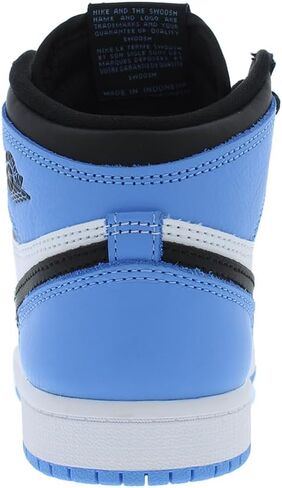 حذاء Jordan Boy's Air Jordan 1 Mid SE (للأطفال الكبار) أسود/أبيض/الأشعة تحت الحمراء 23 5.5 طفل كبير M in Saudi Arabia